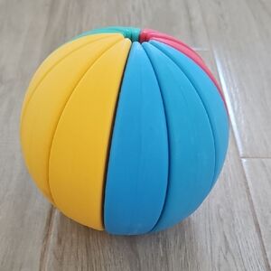 Colorful Kids Play Ball